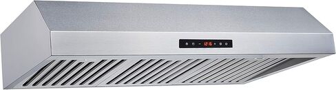 Winflo 30 In. Convertible Stainless Steel Under Cabinet Range Hood with Baffle Filters and Touch Sensor Control in Kuwait