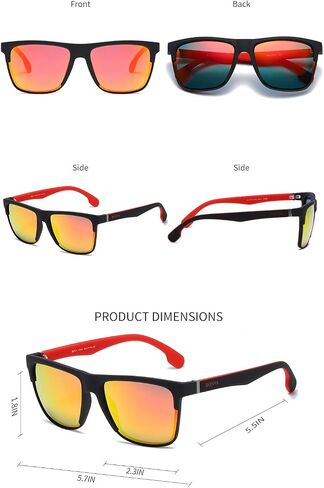DONNA Polarized Sunglasses men's box anti ultraviolet fashion leisure travel glasses in Saudi Arabia