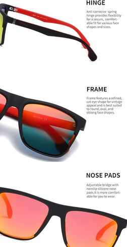DONNA Polarized Sunglasses men's box anti ultraviolet fashion leisure travel glasses in Saudi Arabia