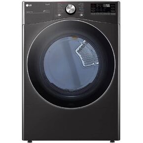 LG DLGX4201B / DLGX4201B / DLGX4201B 7.4 Cu. Ft. Black Steel Smart Front Load Gas Dryer with TurboSteam in Kuwait