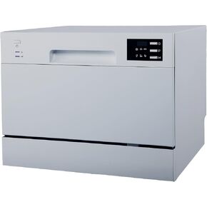 SPT SD-2225DSA Energy Star Countertop Dishwasher with Delay Start & LED – Silver in Saudi Arabia