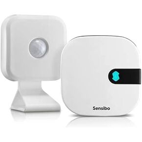 Sensibo Air & Room Sensor Bundle - Energy Efficient Room AC Monitor to Sense Room Activity, Auto On/Off Energy Saver. Google, Alexa, Apple HomeKit & Siri Ready. Works with Any RC Air Conditioner. in Saudi Arabia