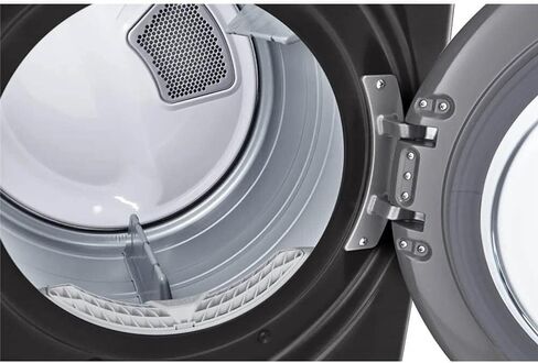 LG DLGX4201B / DLGX4201B / DLGX4201B 7.4 Cu. Ft. Black Steel Smart Front Load Gas Dryer with TurboSteam in Saudi Arabia
