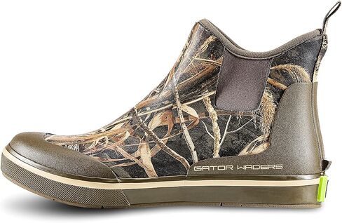Gator Waders Mens Camp Boots - Ankle High Waterproof Shoes for Rain and Mud, Fishing, Hunting, and Camp Wear in Saudi Arabia