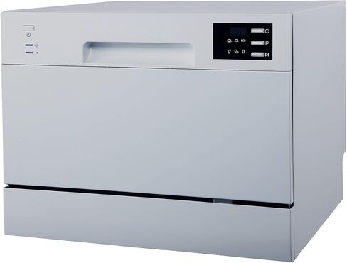 SPT SD-2225DSA Energy Star Countertop Dishwasher with Delay Start & LED – Silver in Saudi Arabia
