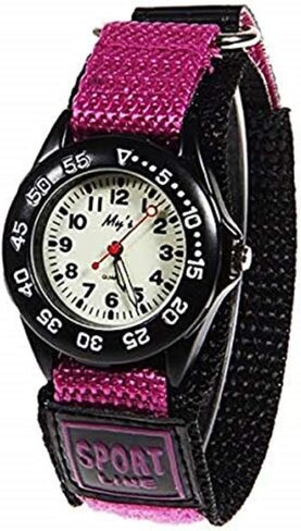 Sport Watch for Men Women Analog Quartz Watch Luminous Military Nylon Strap Hook Loop Wrist Watch Unisex for Teenagers/Students/Adult in Saudi Arabia