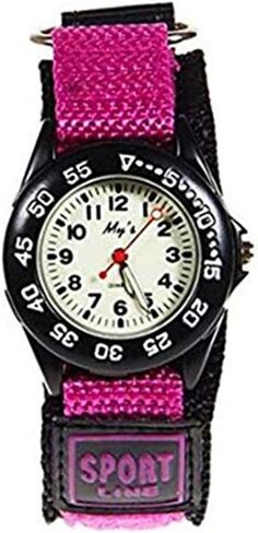 Sport Watch for Men Women Analog Quartz Watch Luminous Military Nylon Strap Hook Loop Wrist Watch Unisex for Teenagers/Students/Adult in Saudi Arabia