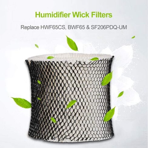 HIFROM Wick Filters HWF65 Replacement for Holmes Sunbeam Bionaire Humidifier HM1888, HM1889, HM2059, HM3000, HM3800, HM3850, HM4000 Filter C Replace HWF65CS (5pcs) in Kuwait