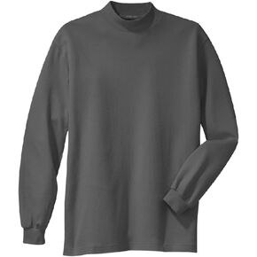 Men's Interlock Knit Mock Turtleneck in Sizes XS-6XL in Kuwait