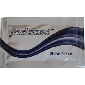 New World Imports PKSC Freshscent Shave Cream, 0.25 oz. Packet (Pack of 1000) in Kuwait