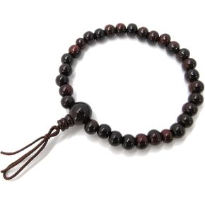 Japanese Shitan Rosewood Bracelet Juzu Rosary Prayer Mala beads Handmade in Kyoto bracelet for men in Saudi Arabia