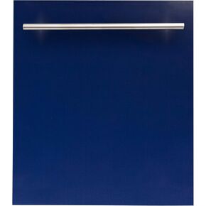 ZLINE 24 in. Top Control Dishwasher in Blue Gloss with Stainless Steel Tub and Modern Style Handle in Saudi Arabia