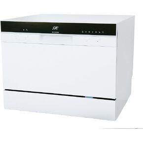 SPT SD-2224DWA Energy Star Countertop Dishwasher with Delay Start & LED – White in Saudi Arabia