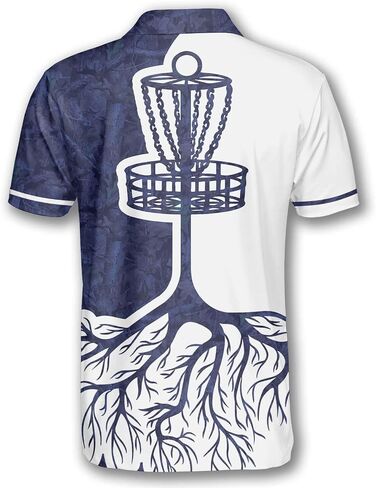 PRIMESTY Personalized Disc Golf Shirts for Men- Custom Disc Golf Jerseys for Teams- Disc Golf Shirts Men's Polo in Kuwait