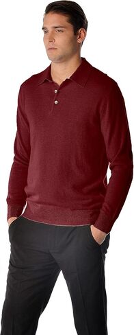 Cashmere Boutique: سترة بولو رجالية 100% من الكشمير الخالص (5 ألوان، المقاسات: S/M/L/XL) in Kuwait