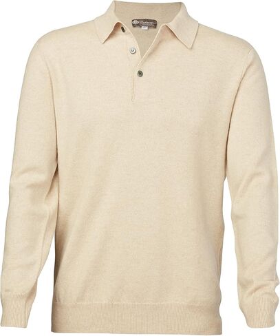 Cashmere Boutique: سترة بولو رجالية 100% من الكشمير الخالص (5 ألوان، المقاسات: S/M/L/XL) in Kuwait