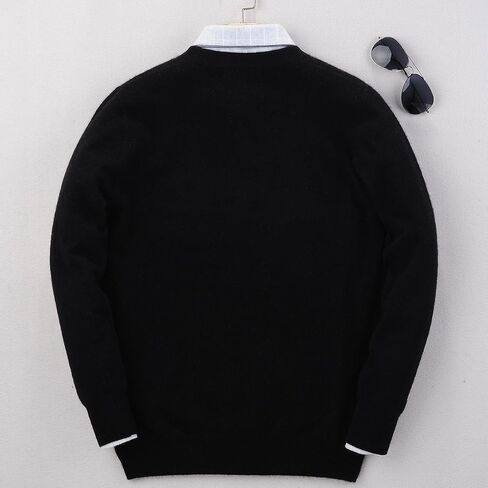 织礼 Zhili Men's Perfect Slim Fit V-Neck Cashmere Sweater in Saudi Arabia