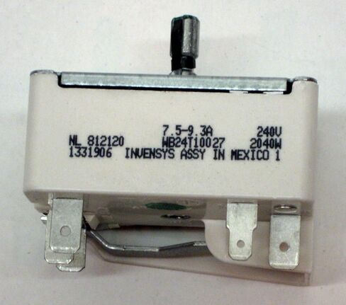 Cooking Appliances Parts WB24T10027 for GE Electric Range Burner Unit Infinite Switch PS236752 AP2024074 in Saudi Arabia