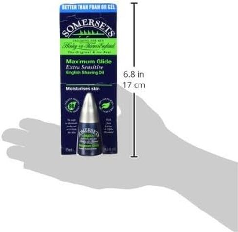Somersets Extra Sensitive Shaving Oil 15ml in Saudi Arabia