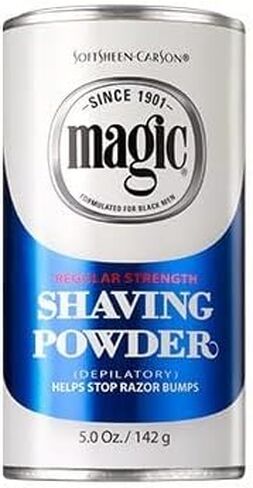 Magic Shaving Powder Blue 5 Ounce Regular Depilatory (145ml) (2 Pack) in Saudi Arabia