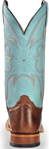 Tony Lama Mens Sealy Square Toe Boots Mid Calf - Blue in Saudi Arabia