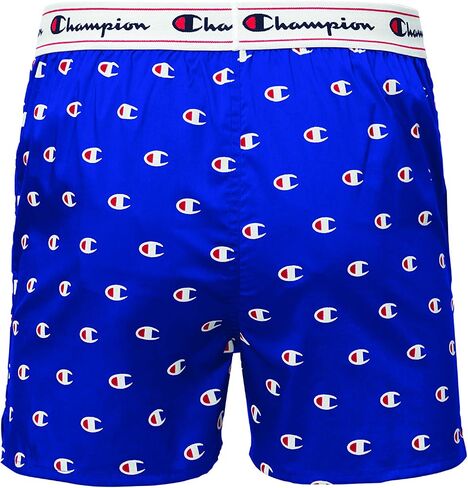 Champion Men's Print Woven Boxer in Saudi Arabia