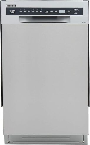 Kucht K7740D Professional 18" Front Control Dishwasher, Stainless Steel in Saudi Arabia