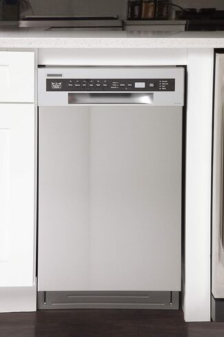 Kucht K7740D Professional 18" Front Control Dishwasher, Stainless Steel in Saudi Arabia