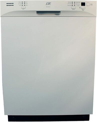SD-6501W: Energy Star 24″ Built-In Stainless Steel Tall Tub Dishwasher w/Heated Drying – White in Saudi Arabia