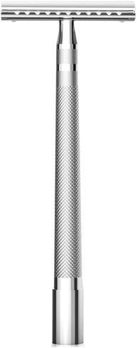 Ceeso Classic manual razor Patent design Double Edge Safety Razor stainless steel 316 Handle Safety Razor Wood For Men or For Women with 10PCS blades in Saudi Arabia