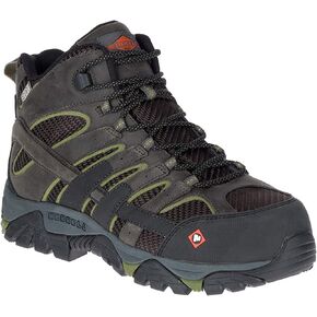 حذاء رجالي من Merrell Work Moab 2 مزود بفتحات تهوية متوسطة مضادة للماء مقاس mx_J45311 in Kuwait