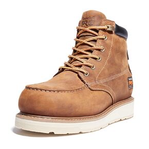حذاء Timberland الرجالي Gridworks مصنوع من سبيكة آمنة لأصابع القدم مقاوم للماء 6 AL WP، بني ذهبي، 9 عرض in Saudi Arabia