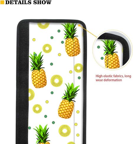 Personalized Printed Refrigerator Door Handle Cover, Firm Handle Cover, Handle Protector 4 Pack, Creative Halloween Funny Pumpkin Print in Kuwait