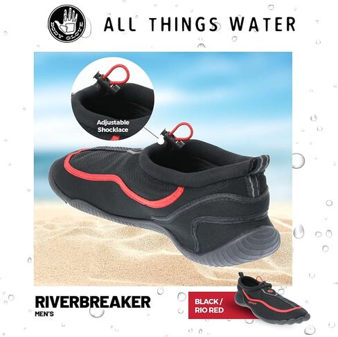 Body Glove رجالي أحذية مائية جوارب مائية، Riverbreaker، أحذية مائية للرجال أحذية الشاطئ أحذية السباحة أحذية مائية سريعة الجفاف in Kuwait