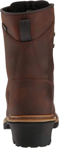 Irish Setter Men's Mesabi Waterproof 8" Steel Toe Logger Boots, Brown, 12 2E (Wide) in Saudi Arabia