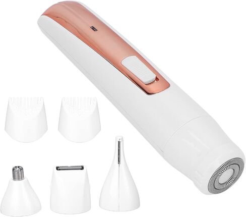 Eyebrow Trimmer, Ergonomic Design Rechargeable Multi Functional 4 In1 Hair Remover for Women for Home for Men in Saudi Arabia