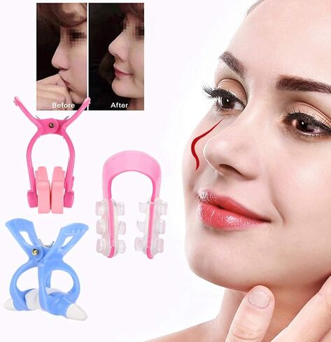 Nose Clip Nose Up Clip Nose Lifting Clip Nose Shaping Clip Nose Bridge Straightener Corrector Slimming Device in Saudi Arabia