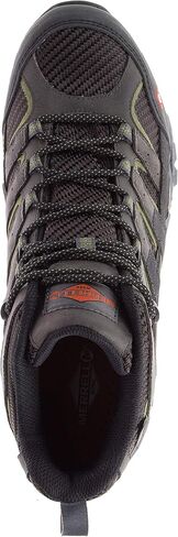 Merrell Men's Moab 2 Vent Mid Waterproof CT Work Boots, Pewter, 9.5 W US in Saudi Arabia