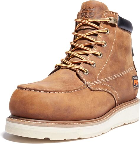 Timberland Men's Gridworks Alloy Safety Toe Waterproof 6 AL WP, Golden Brown, 9 Wide in Saudi Arabia