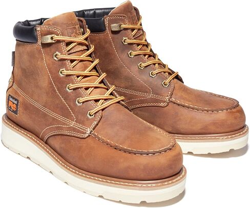 Timberland Men's Gridworks Alloy Safety Toe Waterproof 6 AL WP, Golden Brown, 9 Wide in Saudi Arabia
