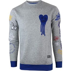 سترة SCREENSHOT الرجالية Urban NYC Hip Hop Premium Fleece - بلوفر نشط ملابس الشارع العصرية برقبة دائرية