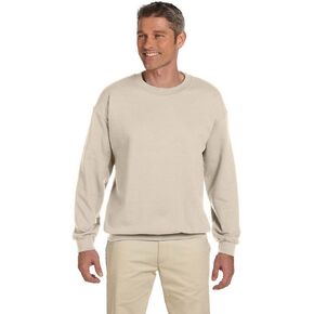 Fashion Gildan 18000 Adult Sweatshirt Sand Medium in Kuwait