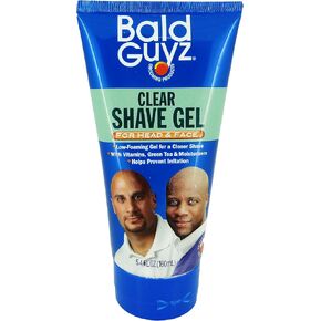 Bald Guyz Clear Original Shave Gel, 5.4 Ounce in Saudi Arabia