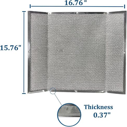 Air Filter Factory Replacement For KitchenAire Model KA240 Aluminum Range Filter AFF240-W in Saudi Arabia