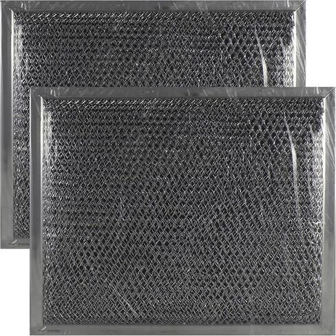 2-Pack Air Filter Factory Replacement For GE WB2X8253, WB02X10700, WB02X8253, WB2X8406 Aluminum Mesh Combo Charcoal Filter in Saudi Arabia