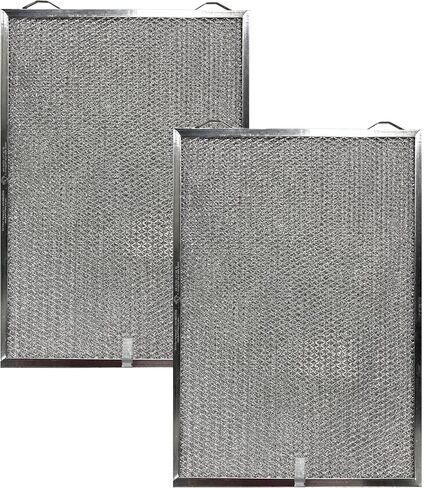 2-Pack Air Filter Factory Replacement For Dacor 62978 AP3393587 1174081 Range Hood Aluminum Foil Mesh Grease Filters 11-7/8 x 13-5/16 x 3/8 Inches in Saudi Arabia