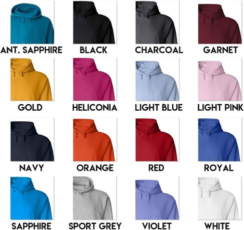 Multipack 18500 Unisex Bundle Bulk Hoodie 3, 6, 10 Pack - Plain Hooded Sweatshirt for Men and Women in Kuwait