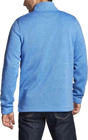 TSLA Men's Quarter Zip Thermal Fleece Lined Sweater, Winter Lightweight Soft Pullover Collar Sweatshirt in Kuwait