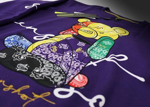 سترة SCREENSHOT الرجالية Urban NYC Hip Hop Premium Fleece - بلوفر نشط ملابس الشارع العصرية برقبة دائرية in Kuwait