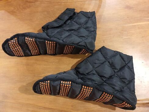 Roscos Comforts Foot Furnace Genuine Luxury Extra-Warm Bed Slippers. Fully Breathable & Quilted - Stops Cold Feet in Bed - Non-Powered Foot Warming Socks for Cold Feet, Diabetes & Raynaud's in Kuwait